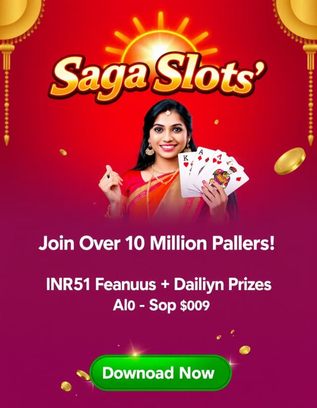 Saga Slots Banner